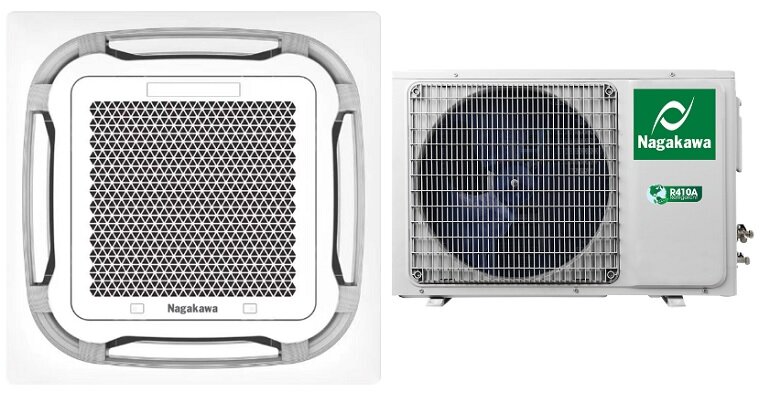 Điều hòa Nagakawa NT-C18R1U16 thiết kế đơn giản, nhỏ gọn
