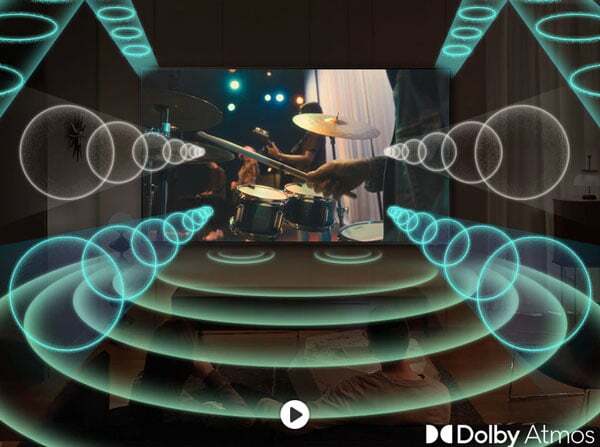 Công nghệ Dolby Atmos tạo nên âm thanh đa chiều sôi động Công nghệ Dolby Atmos tạo nên âm thanh đa chiều sôi động