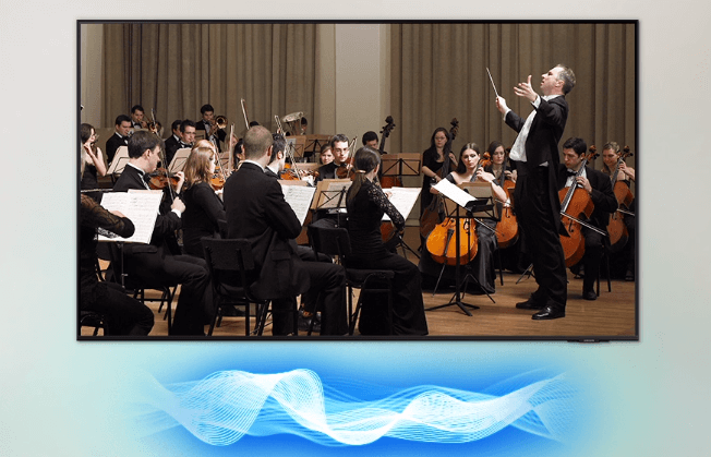 Tivi Samsung UA43DU7700KXXV có công nghệ Adaptive Sound