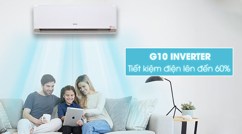 Máy lạnh Gree inverter 1 HP GWC09GB-K3DNC1A