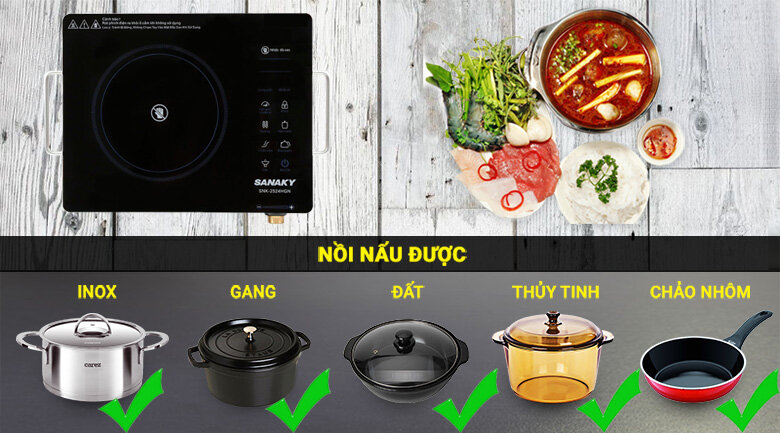 Bếp hồng ngoại Sanaky AT - 2524HGN Bếp hồng ngoại Sanaky AT - 2524HGN
