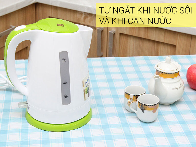 Bình siêu tốc Sanyo SJK-F733 1.7 lít Bình siêu tốc Sanyo SJK-F733 1.7 lít