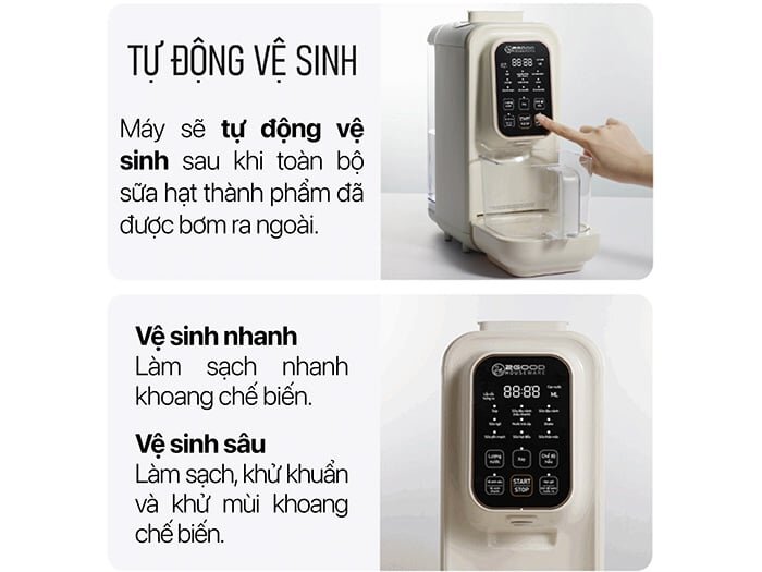 Máy làm sữa hạt tự động 2GOOD SONA i8