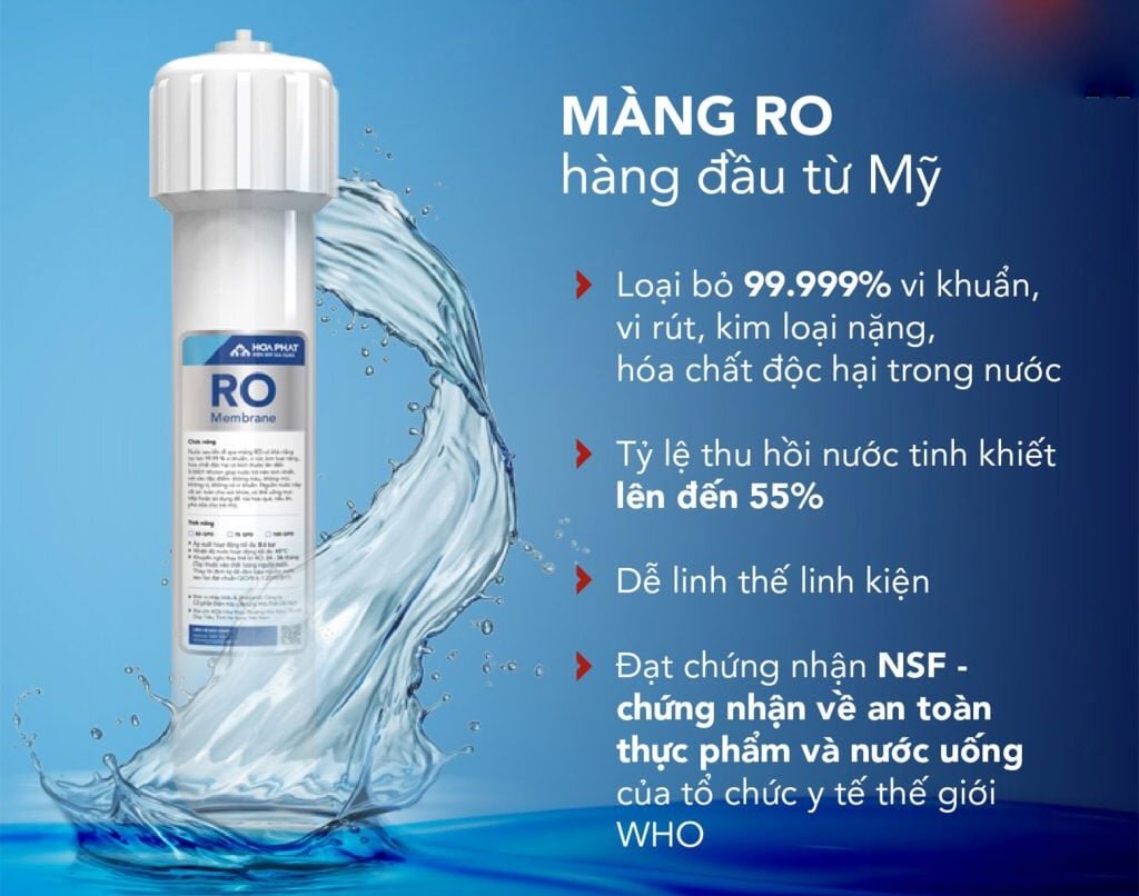 Máy lọc nước RO nóng lạnh 