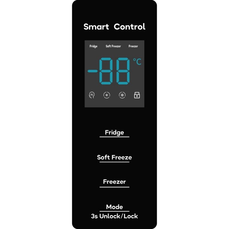 Tủ lạnh Casper 432 lít RM-E432PBS