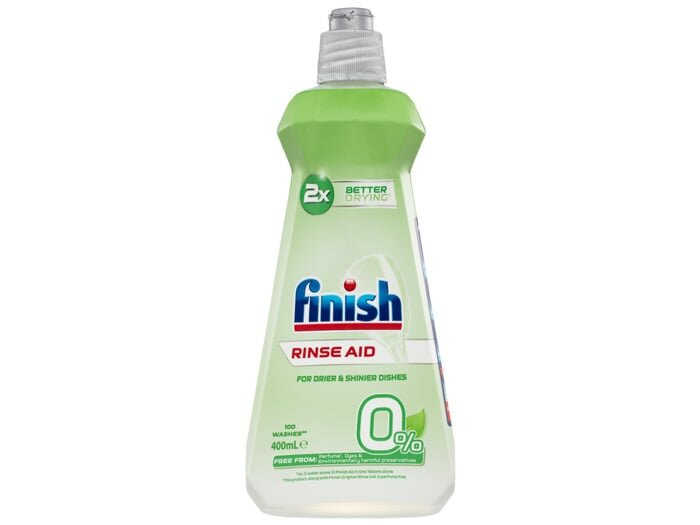 Nước làm bóng Finish Eco 0% cho bát đĩa độ sáng bóng đẹp mắt Nước làm bóng Finish Eco 0%