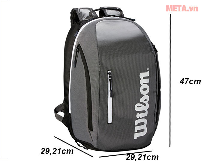 Balo tennis Wilson Super Tour Grey WRZ843996