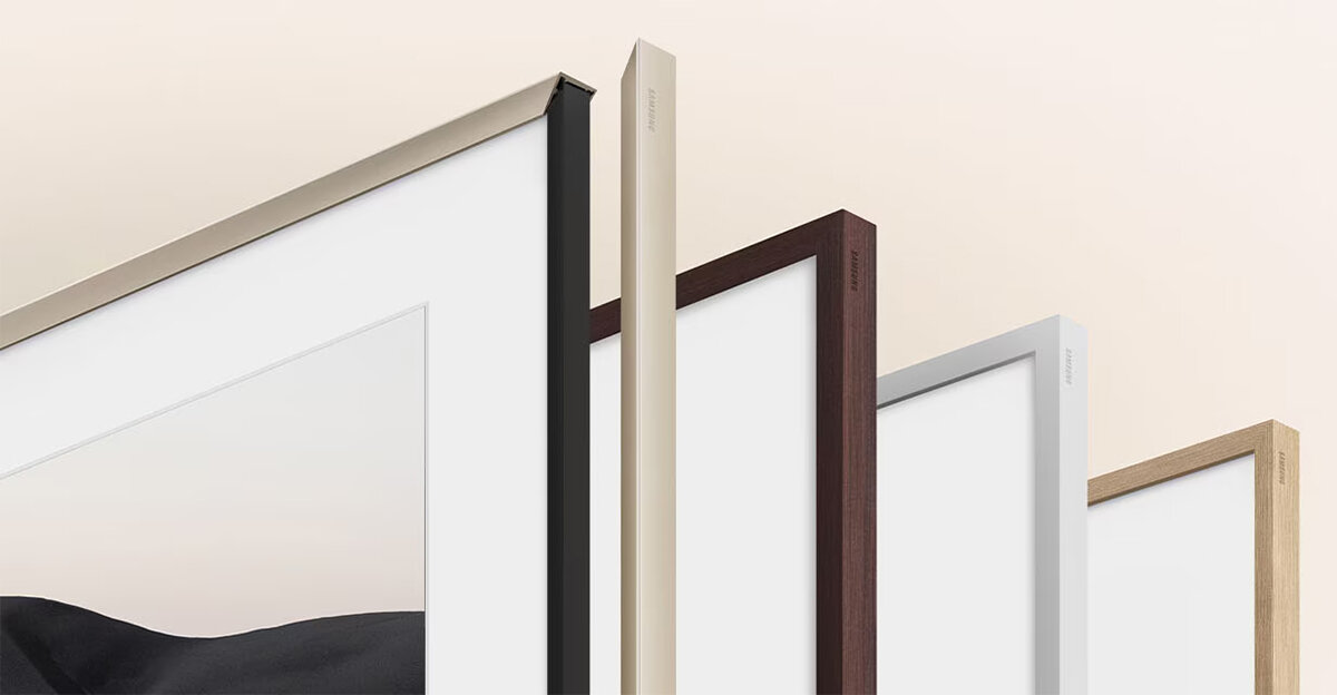 Khung viền của tivi dễ dàng tháo lắp và thay đổi