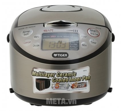 Nồi cơm điện tử cao tần Tiger JKJ-G10W 1 lít