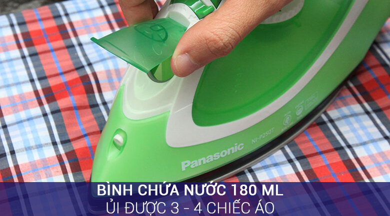 Bàn ủi hơi nước Panasonic NI-P250TGRA Bàn ủi hơi nước Panasonic NI-P250TGRA
