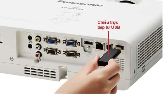 Máy chiếu Panasonic PT-LB423-LCD -4.100 ANSI Lumens - Hàng chính hãng phải có phiếu bảo hành chính hãng