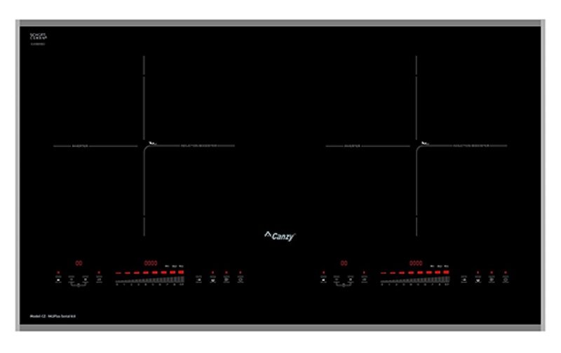Bếp từ đôi Canzy CZ-982PLUS được tích hợp công nghệ Booster và Inverter tiên tiến