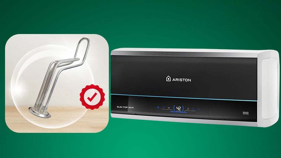 Bình nóng lạnh Ariston có thanh đốt gia nhiệt nhanh Bình nóng lạnh Ariston