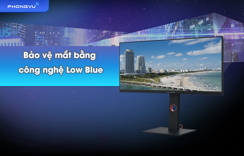 LC-Power LC-M26 với công nghệ Low Blue Light bảo vệ mắt khỏi ánh sáng xanh