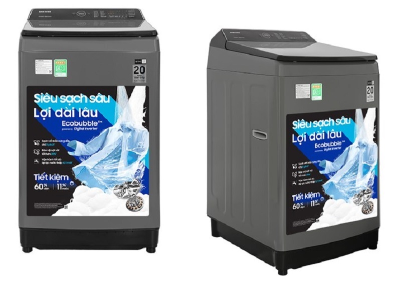 Máy giặt Samsung Inverter 10.5 kg WA10CG5745BDSV 2 Máy giặt Samsung Inverter 10.5 kg WA10CG5745BDSV thiết kế