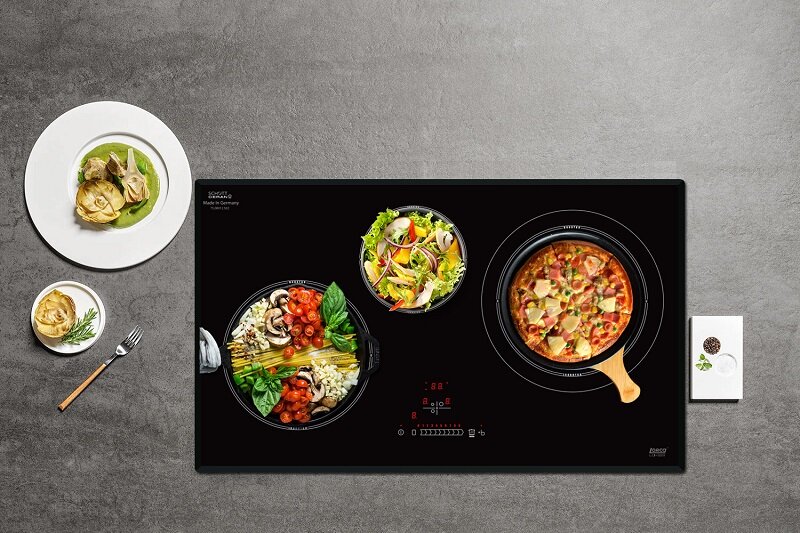 Bếp từ âm 3 vùng nấu Lorca LCI-309