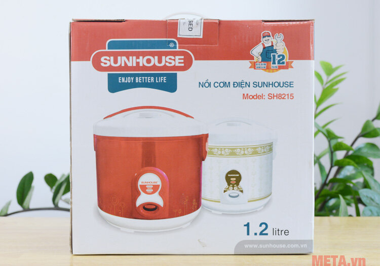 Nồi cơm điện Sunhouse SH8215 1,2 lít