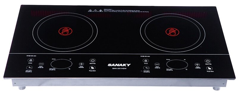 Bếp hồng ngoại đôi Sanaky SNK-201HGW Bếp hồng ngoại đôi Sanaky SNK-201HGW
