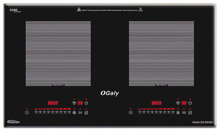 Bếp từ âm 2 vùng nấu Ogaly OG D8300