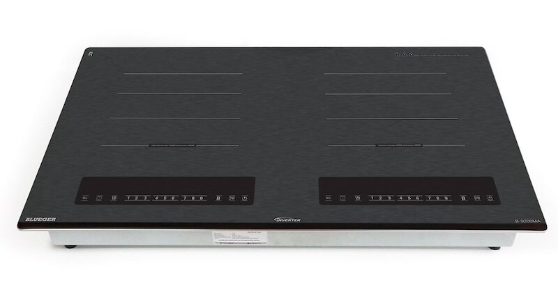 Bếp từ Blueger B9200MA sử dụng bảng điều khiển cảm ứng trượt êm mượt,