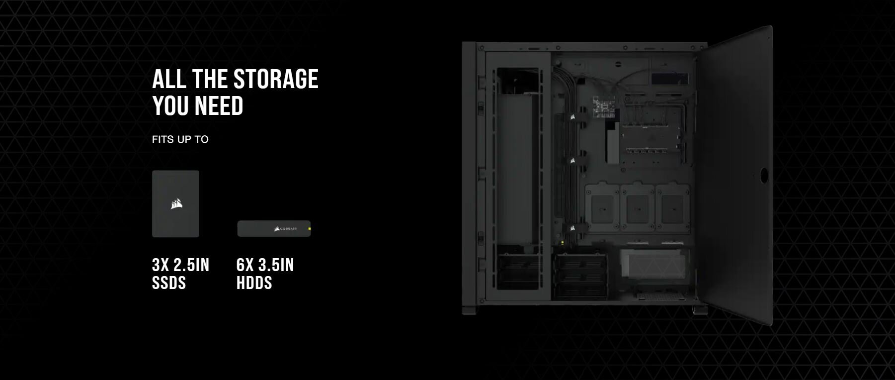 Vỏ máy tính Corsair iCUE 7000X RGB TG White giới thiệu 9