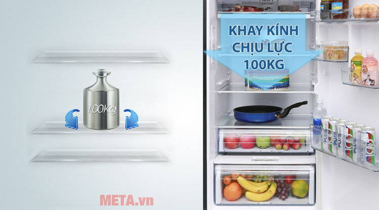 Tủ Lạnh Inverter Aqua AQR-IG386DN 373 lít