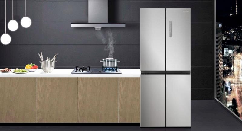 Tủ lạnh 4 cánh Midea MRC-626FWEIS 482 Lít