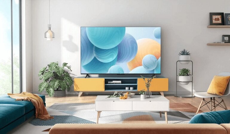 tivi tcl 75 inch 75p638 thiết kế thời thượng