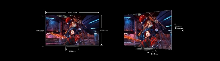 Google Tivi TCL QLED 4K 65 inch 65C745 8 Google tivi TCL QLED 4K 65 inch 65C745 thiết kế thời thượng