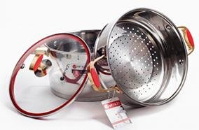 Nồi hấp từ đa năng Inox 304 Red Velvet 24cm 2355585