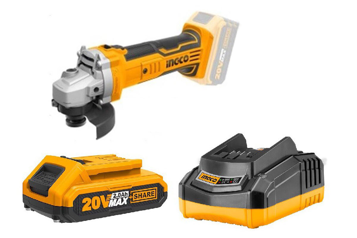 Máy mài góc pin 20V INGCO CAGLI1001