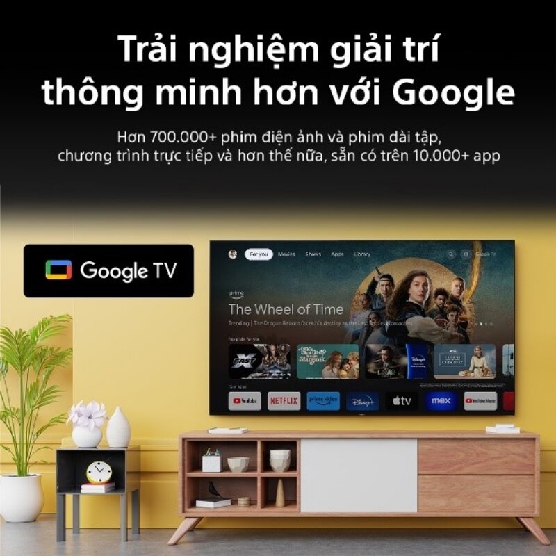 Google Tivi Mini LED Sony 4K 85 inch K-85XR50