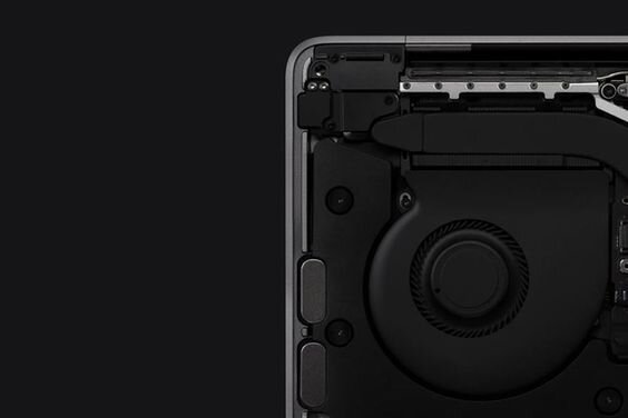 Cơ chế tản nhiệt MacBook Pro M2 2022 16GB