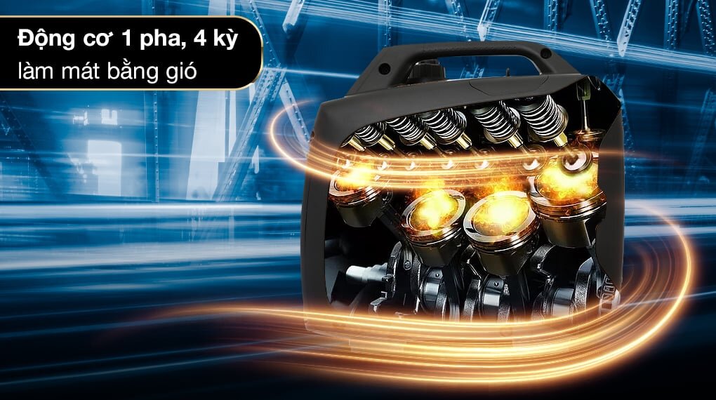 Máy phát điện chạy xăng Tolsen 