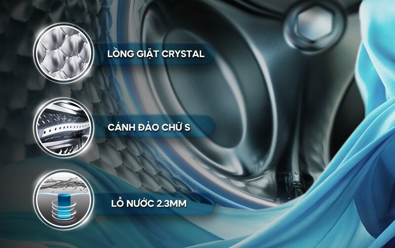 Máy giặt Casper Inverter 9.5 kg WF-95VG5 