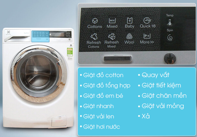 Máy giặt Electrolux 11 kg EWF14112 Máy giặt Electrolux 11 kg EWF14112
