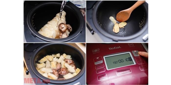 Nồi cơm điện cao tần Tefal RK805565 1.8 lít