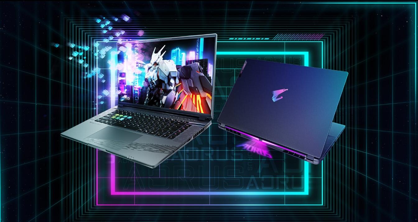 Laptop Gigabyte Gaming AORUS 16X (9KG-43VNC54SH) (i7-13650HX/2*8GB RAM/1TB SSD/RTX4060 8G/16 inch QHD+ 165Hz/Win 11/Xám)