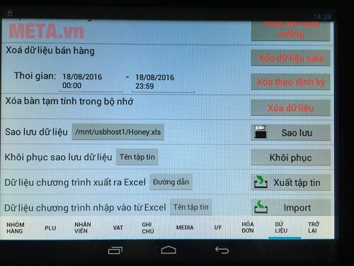 Máy tính tiền cảm ứng Topcash Pos QT-66