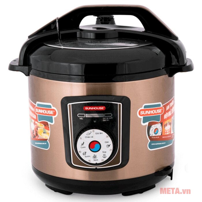 Nồi áp suất đa năng Sunhouse SHD1756 - 6 lít
