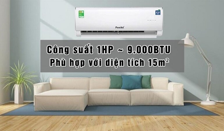Thiết kế điều hòa Funiki HSIC09TMU nhỏ gọn mà sang trọng