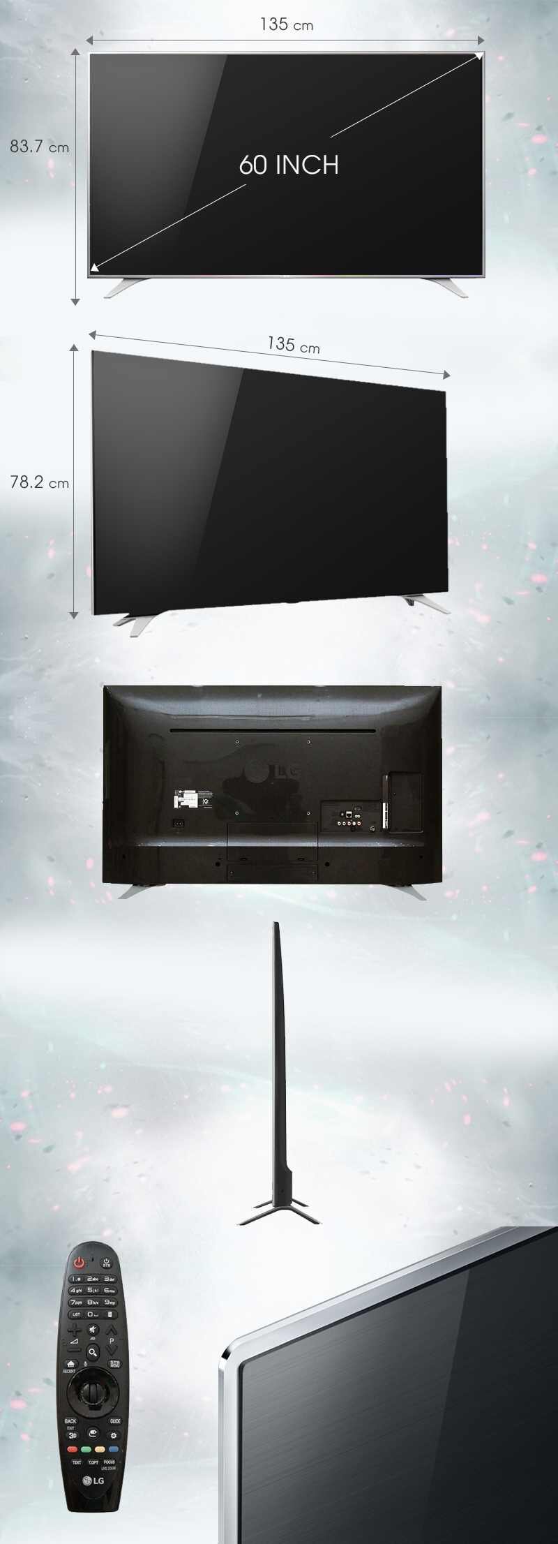 Smart Tivi LG 60 inch 60UH650T Smart Tivi LG 60 inch 60UH650T