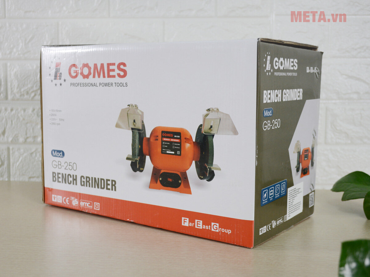 Máy mài hai đá Gomes GB250 (150mm)