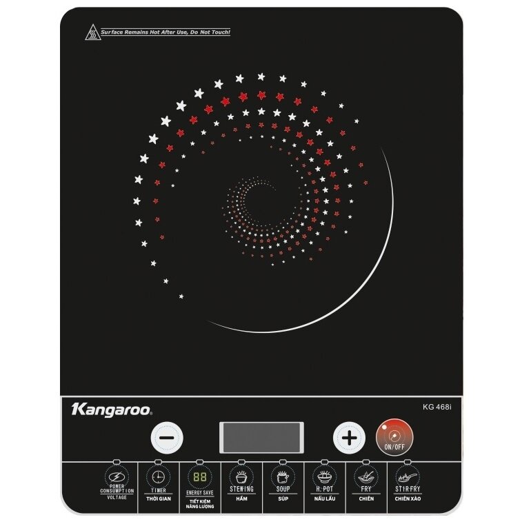 Bếp từ dương 1 vùng nấu Kangaroo KG468I