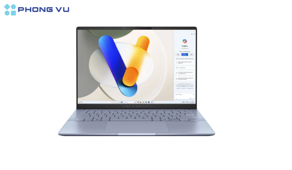 ASUS Vivobook S14 OLED S5406MA-PP028W sở hữu thiết kế thanh lịch