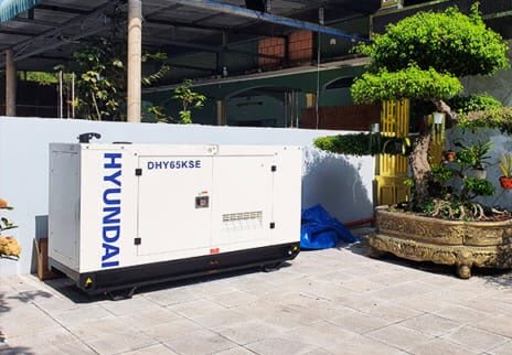 Máy phát điện Hyundai 50KVA/40KW 3 pha chạy dầu DHY55KSE Máy phát điện DHY55KSE