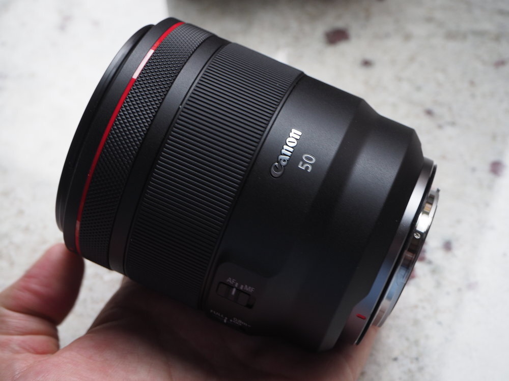Ống Kính Canon RF 50mm F1.2 L USM For Canon EOS R (Hàng Nhập Khẩu)