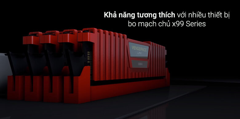 RAM Corsair Vengeance LPX Black (CMK16GX4M1D3000C16) | Thiết kế mang tới hiệu năng hoạt động cao