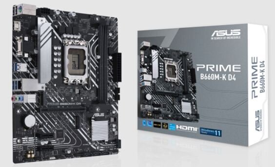 Mainboard Asus Prime B660M-K D4 (Ảnh 1)
