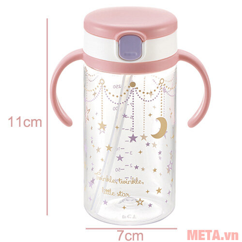 Cốc ống hút Richell RC41032 320ml